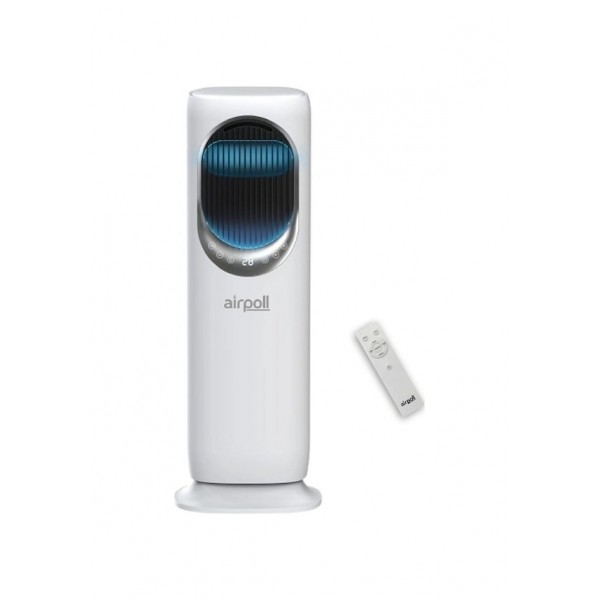 Airpoll HF02 Uzaktan Kumandalı Sıcak & Soğuk Su ve Buz Hazneli Dikey Vantilatör
