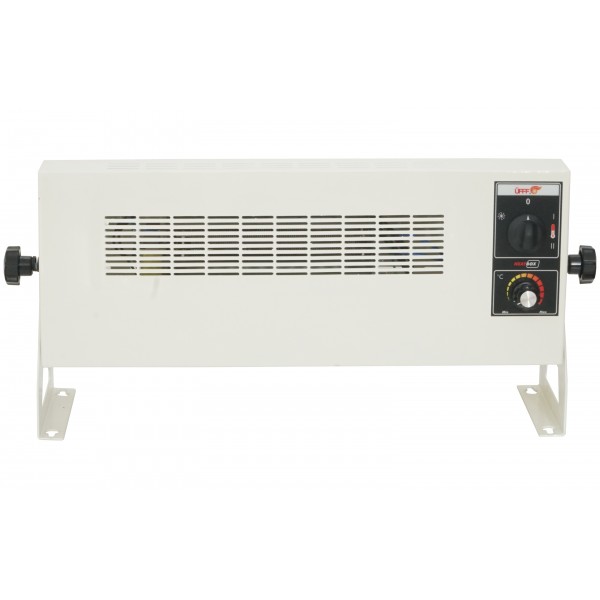 Heatbox 360 derece dönebilir beyaz monofaze 1000-2000 watt fanlı elektrikli ısıtıcı 