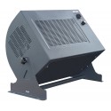 Heatbox pro ısıtıcı füme renk 9 kw trifaze fanlı ısıtıcı 4500/9000 watt