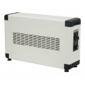 Heatbox  board krem renk monofaze fanlı elektrikli ısıtıcı 1500/3000 watt