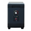 Heatbox board mini füme renk elektrikli fanlı ısıtıcı 2000 watt Heatbox board mini füme renk elektrikli fanlı ısıtıcı 2000 watt