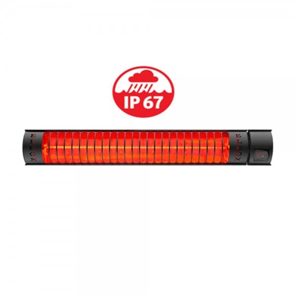 Elcon RCH-2000/6 İnfrared Isıtıcı Su Geçirmez Ip67 Sertifikalı (Uzaktan Kumandalı)