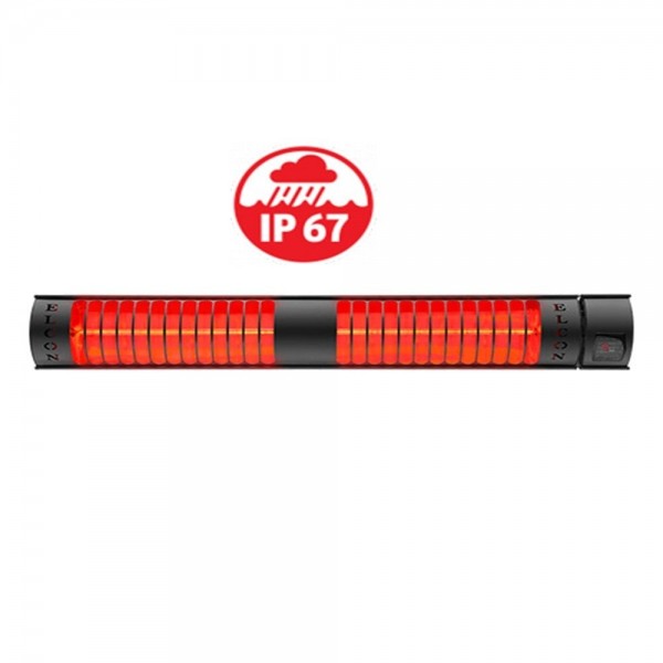 Elcon RCH-3000/8 İnfrared Isıtıcı Su Geçirmez Ip67 Sertifikalı (Uzaktan Kumandalı)