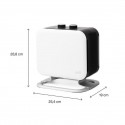 Mill Fan Isıtıcı 1800 W-Beyaz