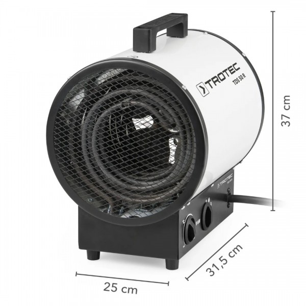  Fanlı Elektrikli Isıtıcı Trotec TDS 50 R   Trifaze 9 KW