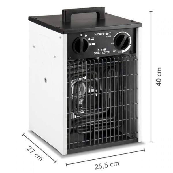  Fanlı Elektrikli Isıtıcı Trotec TDS 30   Trifaze 5 KW