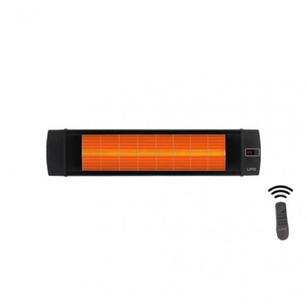 UFO Black Line 2000 W Uzaktan Kumandalı - Dikey ve Yatay Isıtıcı
