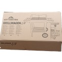 WETTERSTEIN Tekerlekli Mangal, Ahşap Sehpalı/Raflı ,Barbekü S MODEL WETTERSTEIN Tekerlekli Mangal, Ahşap Sehpalı/Raflı ,Barbekü S MODEL