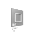 KUAS BEYAZ CAM PANEL İNFRARED ISITICI ISP-G 450 WATT (620X620X40) KUAS BEYAZ CAM PANEL İNFRARED ISITICI ISP-G 450 WATT (620X620X40)