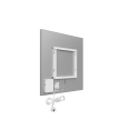 KUAS KUMANDALI TERMOSTATA UYUMLU SİYAH CAM PANEL İNFRARED ISITICI ISP-GR 450 Easy link WATT (620X600X25) KUAS KUMANDALI TERMOSTATA UYUMLU SİYAH CAM PANEL İNFRARED ISITICI ISP-GR 450 Easy link WATT (620X600X25)