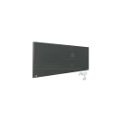 KUAS SİYAH CAM PANEL İNFRARED ISITICI ISP-G 550 WATT (1220X420X40) KUAS SİYAH CAM PANEL İNFRARED ISITICI ISP-G 550 WATT (1220X420X40)