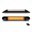 Veito Blade s 2500W Karbon Infrared Isıtıcı Duvar Tipi IP55 su korumalı Veito Blade s 2500W Karbon Infrared Isıtıcı Duvar Tipi IP55 su korumalı