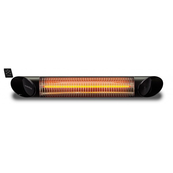 Veito Blade s 2500W Karbon Infrared Isıtıcı Duvar Tipi IP55 su korumalı